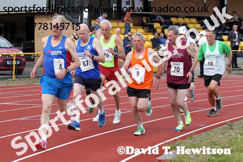 800 metres, North East Masters Champs, Monkton Stadium,  Jarrow. Photo: David T. Hewitson/Sports for All Pics